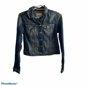 Jessica Simpson Women's Cropped Jean Jacket